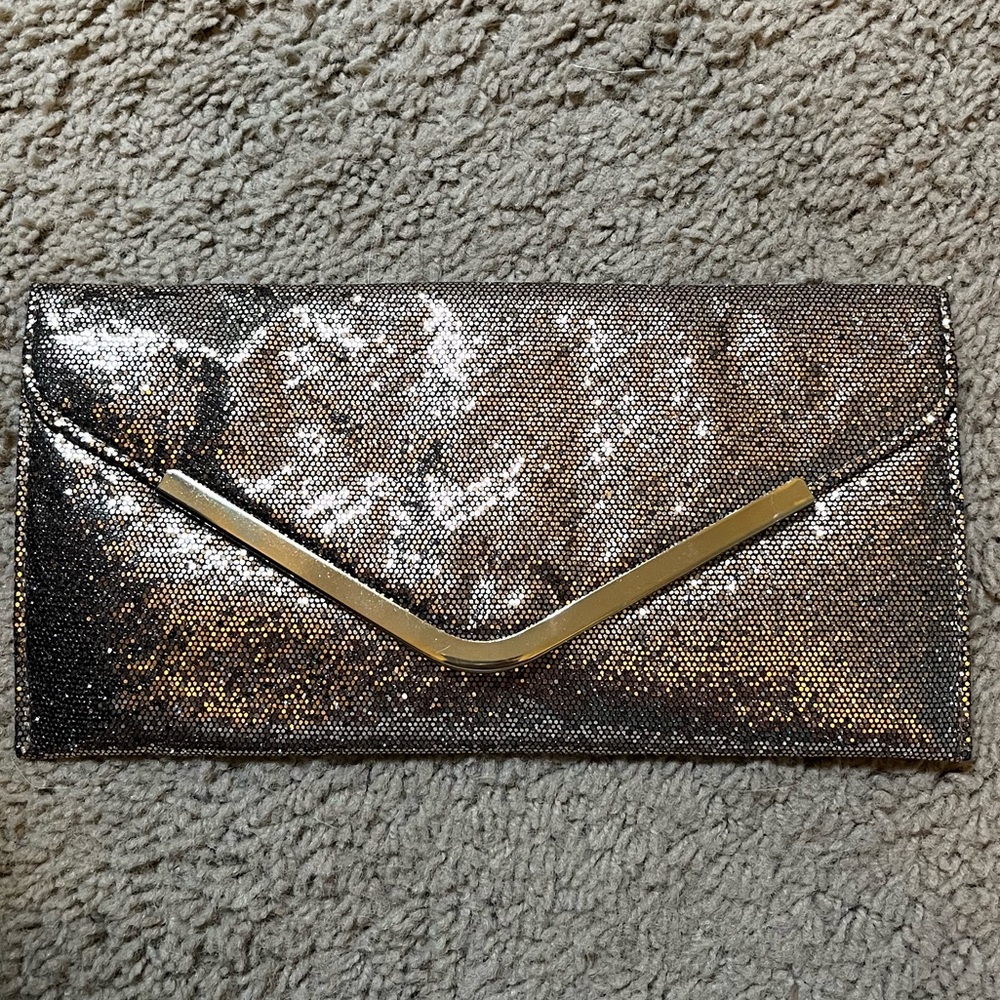 Gold Nordstrom Clutch